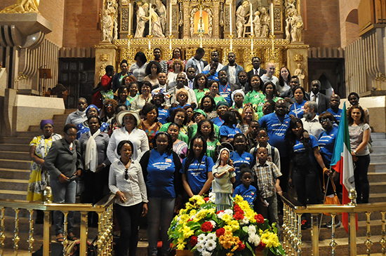 Encuentro de las familias deGuinea Ecuatorial en Torreciudad