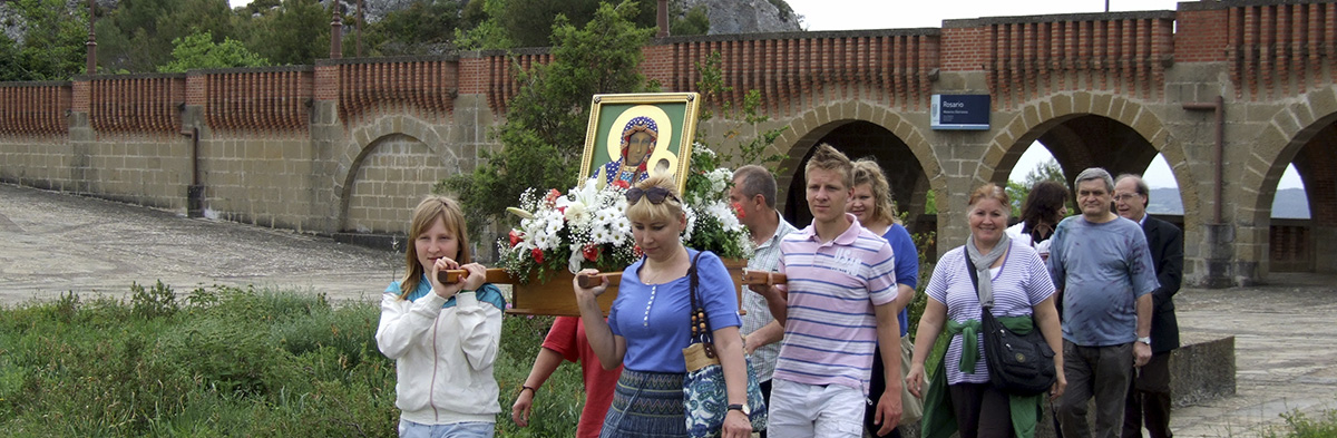 Turismo religioso. Ruta Mariana, Peregrinaciones y Romerías. Conoce los santuarios de Torreciudad, Montserrat, El Pilar, Lourdes y Meritxell, su vida religiosa y el arte y cultura de sus alrededores