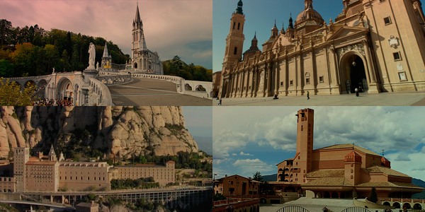 Los santuarios de El Pilar, Torreciudad, Lourdes, Montserrat y Meritxell se unen bajo la denominación de Ruta Mariana